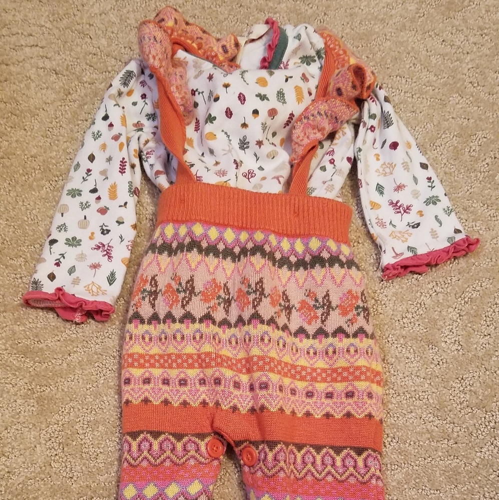 12-18 m Matilda Jane overall set